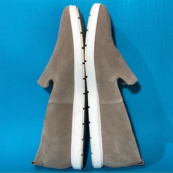 Franco Sarto Womens Boston Tan Suede Square-Toe SlipOn Casual Loafer Shoes SZ 10 - Picture 6 of 11